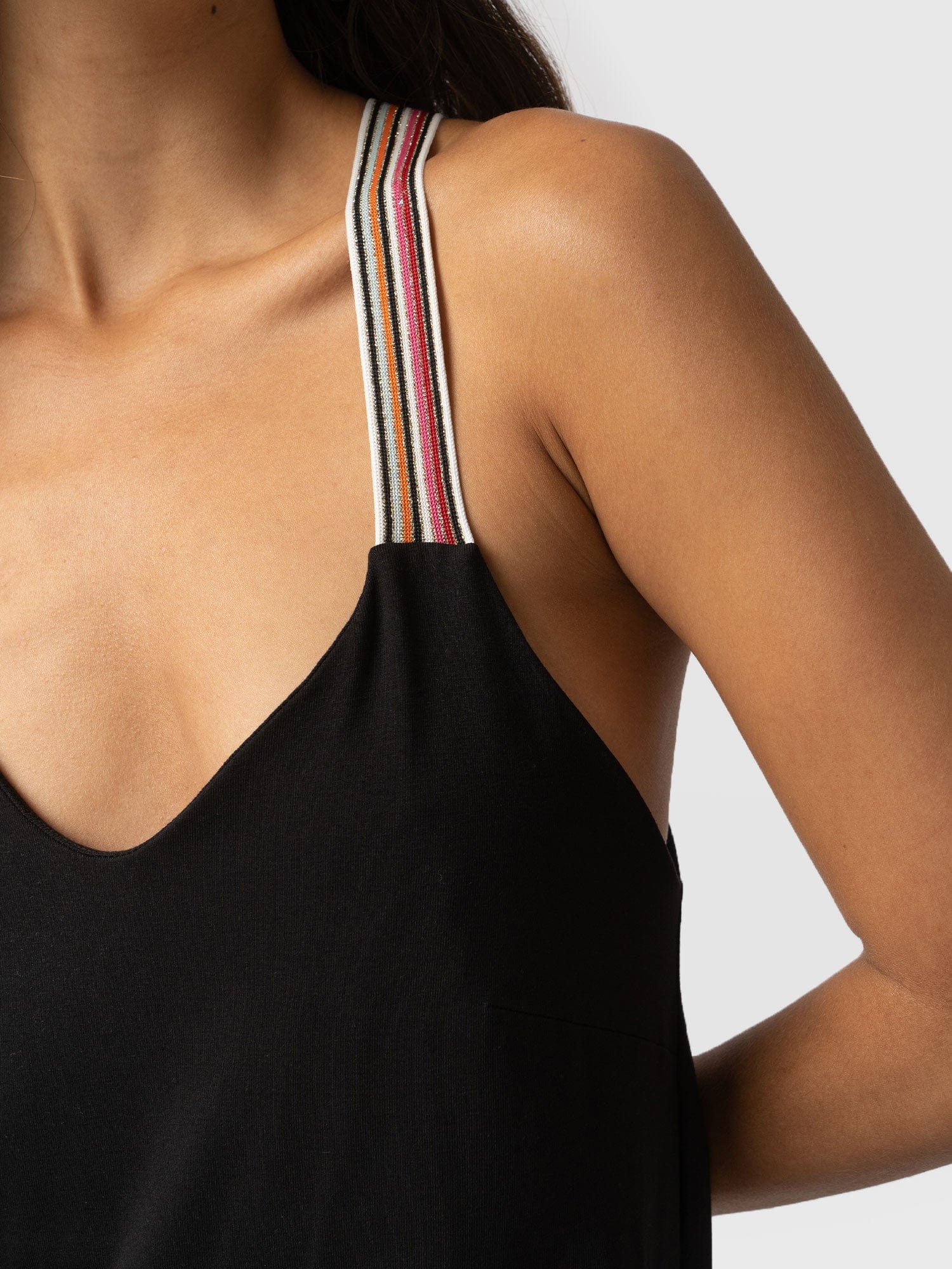 Sunset Dress Black Rainbow - Women's Dresses | Saint + Sofia® EU